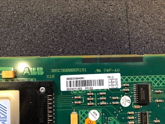 PM152 ABB PCB Board บอร์ดประมวลผลข้อมูล PLC อะไหล่ 3BSE003643R1