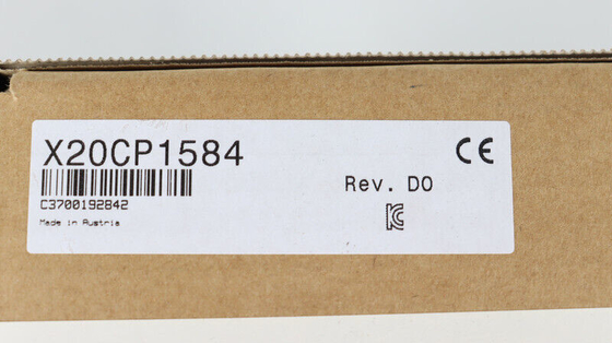X20CP1584 B&R Automation Plc 0.6 GHz CPU พร้อมโมดูลระบบ DDR2 SDRAM X20 ขนาด 256 MB
