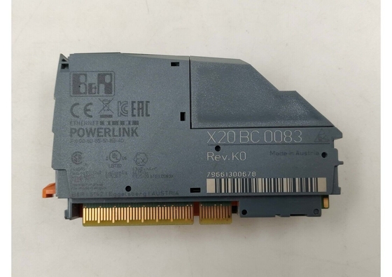 X20BC0083 B&amp;R X20 PLC SYSTEM บัสคอนโทรลเลอร์ POWERLINK V1/V2 โหนดควบคุม