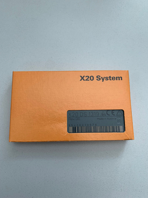 X20DS1319 B&amp;R X20 PLC SYSTEM 4 ช่องสัญญาณอินพุตดิจิตอลที่กำหนดค่าเป็นอินพุตหรือเอาต์พุต
