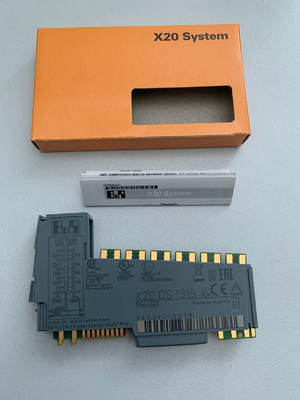 X20DS1319 B&amp;R X20 PLC SYSTEM 4 ช่องสัญญาณอินพุตดิจิตอลที่กำหนดค่าเป็นอินพุตหรือเอาต์พุต