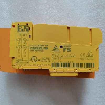 X20SI4100 B&amp;R X20 ระบบ PLC โมดูล I/O 4 ประเภท A อินพุตดิจิตอล 4 เอาต์พุตพัลส์ 24 VDC