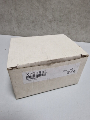X20BB81 B&amp;R X20 SYSTEM Bus Base พร้อมสล็อตขยายหนึ่งช่อง