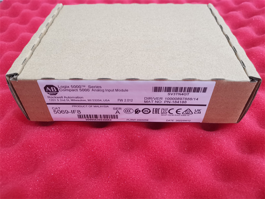 Allen-Bradley 5069-IF8 โมดูลช่องอินพุตอะนาล็อกดิฟเฟอเรนเชียลแปด (8) โมดูล