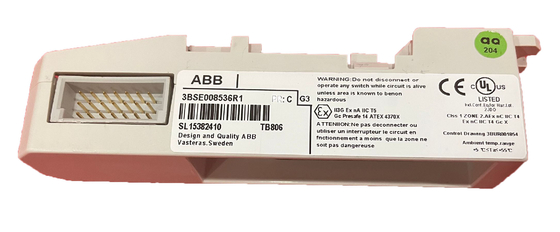 ABB TB806 3BSE008536R1 แอดวานท์ 800xA โมดูลบัส เอ็กซ์เทนชั่น คอร์ดแอดป์เตอร์ D-Sub 25, เพศชาย