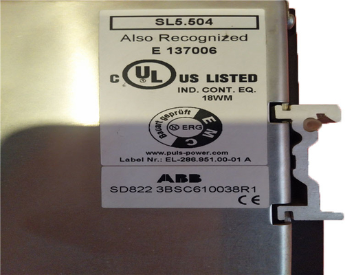 อุปกรณ์ประปาพลังงาน ABB SD822 3BSC610038R1 Advant 800xA