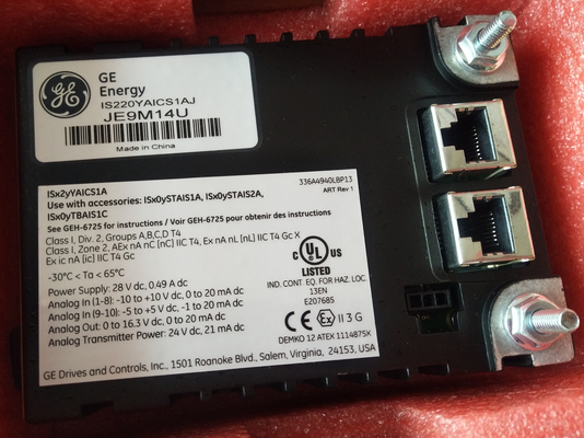 GE IS220YAICS1A GENERAL ELECTRIC IS200 GE PAC อานาล็อกอินपुटในคลัง