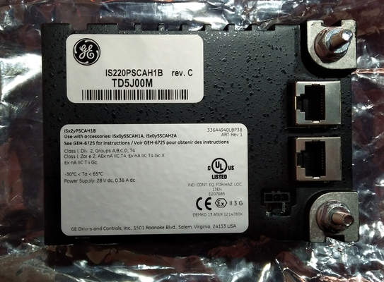 GE IS220PSCAH1A GENERAL ELECTRIC IS200 I/O Pack Module สําหรับการใช้งานในอุตสาหกรรมอัตโนมัติในคลัง
