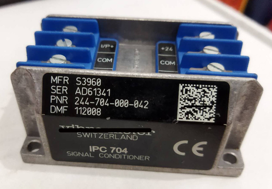 IPC704 244-704-000-042 เครื่องปรับสัญญาณสําหรับเซ็นเซอร์ วัสดุไฟฟ้าประกอบแบบมาตรฐาน
