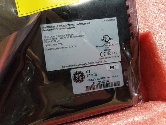 GE IS420UCSBH1A มาร์ค VIe ระบบควบคุมความปลอดภัยเครื่องควบคุม