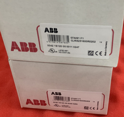 ABB 07AI91 GJR5251600R0202 07AI91 AC31 โมดูล I/O อานาล็อก 24 V DC