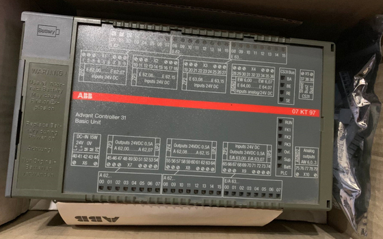 ABB 07KT97 GJR5253000R0100 PLC Central Unit Advant Controller 31 หน่วยพื้นฐาน