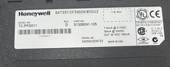 TC-PPD011 โมดูลขยายแบตเตอรี่ Honeywell โมดูลเข้าดิจิตอลใหม่