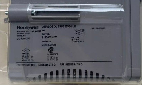 CC-PAOX01 โมดูลเอาท์พุตอนาล็อก Honeywell 51405039-275 ชิ้นส่วน DCS