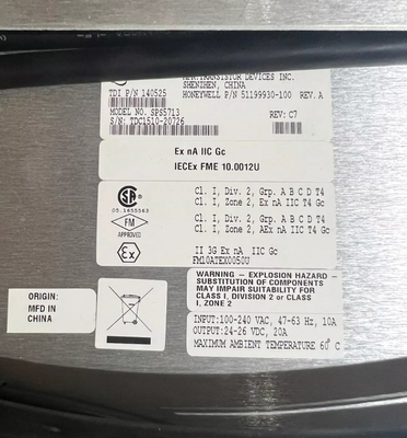 51199930-100 Honeywell ราคหลัก ระบบควบคุม PLC