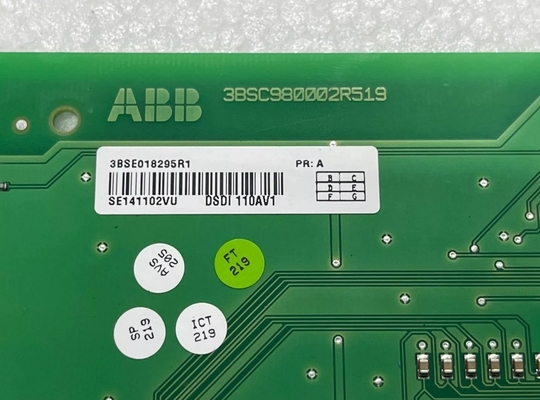 ABB DSDI 110AV1 3BSE018295R1 ดิจิตอลอินบอร์ด I/O โมดูล DCS ส่วน
