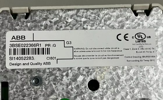 ABB CI801 3BSE022366R1 โปรไฟบัส FCI S800 โมดูลอินเตอร์เฟซการสื่อสาร