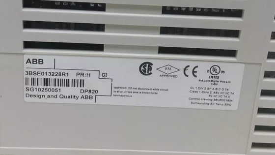 ABB DP820 3BSE013228R1 เครื่องนับจังหวะ RS-422 โมดูล DCS