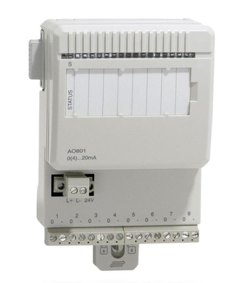 ABB AO801 3BSE020514R1 โมดูลออกแบบแอนาล็อก 8 ช่องทาง