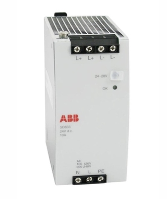 ABB SD833 3BSC610066R1 โมดูลพลังงาน โมดูลควบคุมระบบ PLC