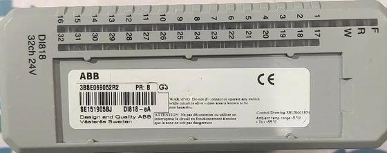 ABB DI818 3BSE069052R1 หน่วยเข้าดิจิตอล 24V 32 ช่อง
