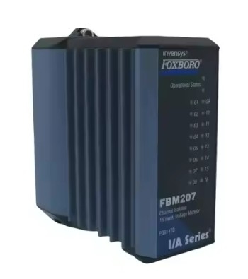 Foxboro FBM207 วอลเตจ มอนิเตอร์ / ติดต่อสัมผัส โมดูลการเข้า รองรับ 16 สัญญาณการเข้าที่แยกแยก