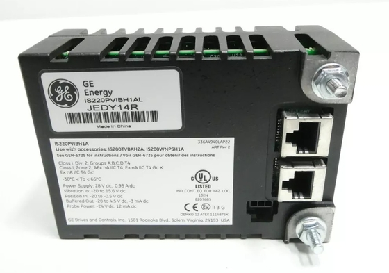GE IS220PVIBH1A กระเป๋า I/O ระบบควบคุมสั่นสะเทือน BPPB Mark VIE