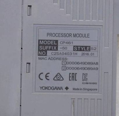CP461-50 YOKOGAWA หน่วยประมวลผลกลาง โมดูล CPU ระบบประมวลผลที่มีประสิทธิภาพสูง