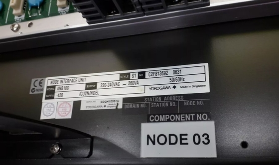 ANB10D-420 YOKOGAWA ESB Bus Node Units หน่วยควบคุมสนาม N-IO/FIO ระบบสัญญาณ I/O แบบแอนาล็อก โมดูลสัญญาณสองตัว