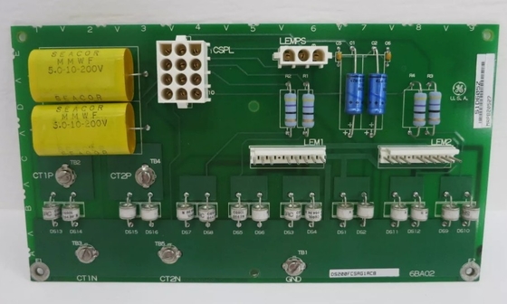 DS200FCSAG1A GE Current Sensing Feedback Board Mark V ระบบควบคุมทัวบิน