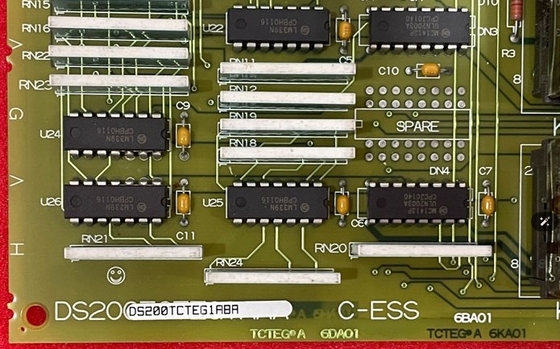 DS200TCTEG1A GE TC2000 Trip Module บอร์ดวงจรพิมพ์ แม็ก V การ์ดเครื่องกลมแก๊ส