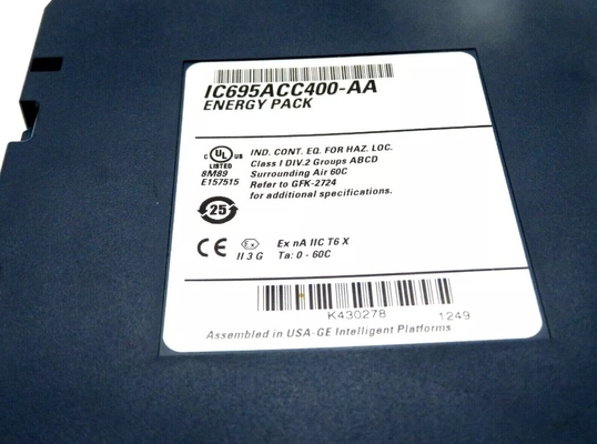 IC695ACC400 GE PACSystems RX3i Energy Pack หน่วยอุปกรณ์เสริม