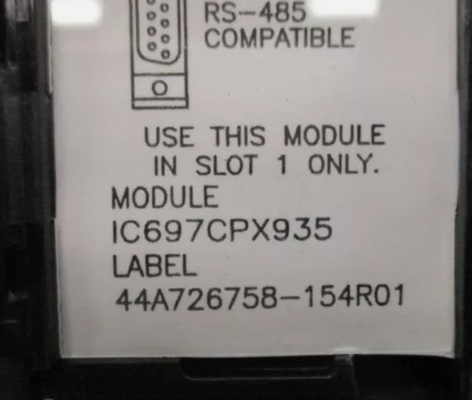 IC697CPX935 GE Single Slot CPU With Three Serial Ports 32 บิต ยูนิตพัฒนาจุดลอยกลาง