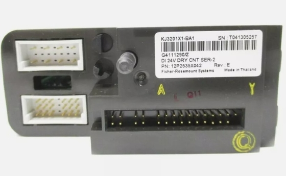 KJ3201X1-BA1 Emerson EPRO DI 8-Channel 24 VDC การ์ดติดต่อแห้งซีรีส์ 2