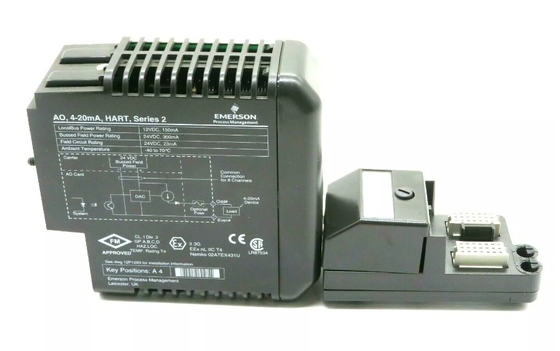 KJ3221X1-BA1 Emerson AO 8-Channel 4-20 mA HART ซีรีส์ 2 การ์ดที่เหลือ
