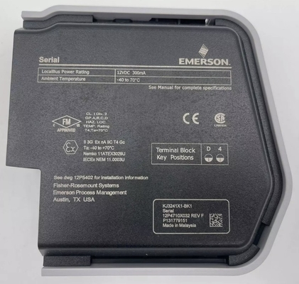 การ์ดอินเตอร์เฟซซีเรียล KJ3241X1-BK1 Emerson S-Series