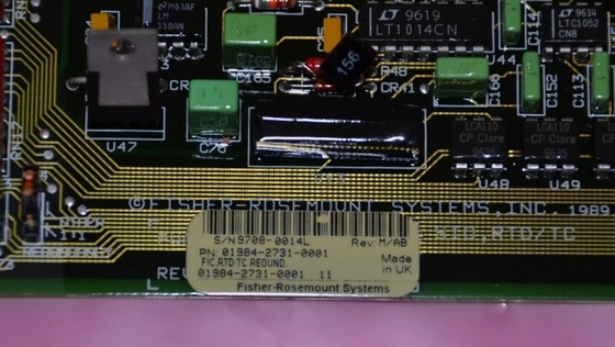 01984-2731-0001 Emerson FIC RTD/TC แผ่นวงจร