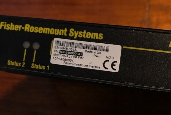 10P54080004 เอเมอร์สัน 16 จุด Analog Output Field Interface Module