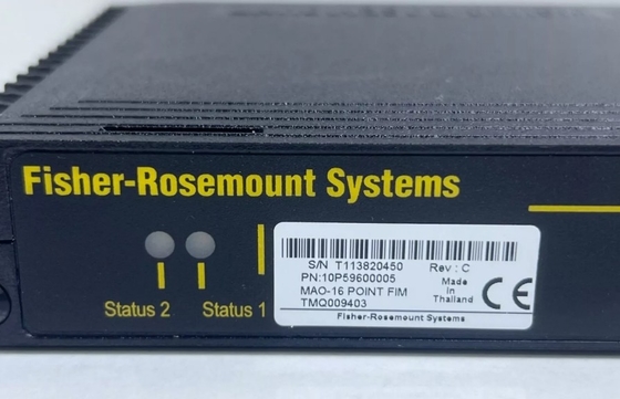 10P59600005 Emerson Interface Board อานาลิกอินไพต์ 16 จุด 4-20 mA