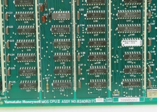 Honeywell 82408217-001 CPU Card DCS Module / Board / Rack ระบบควบคุมข้อมูล