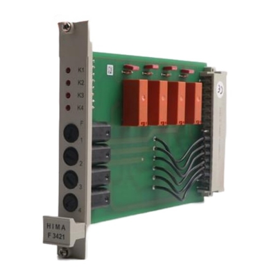 F3412 HIMA การล้มเหลว ปลอดภัย Relay 4 ช่อง แอมพลิเฟอเรอร์ PLC Board