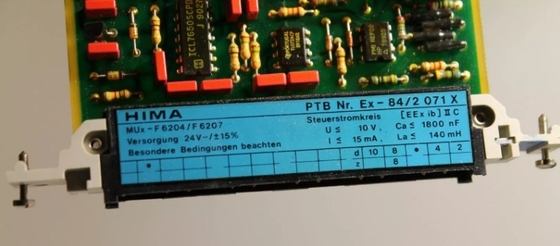 F6204 HIMA PLC Module ปรับปรุงประสิทธิภาพ ระบบควบคุม