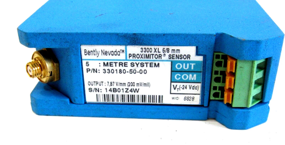 330180-50-00 Bently Nevada Proximitor Sensor 3300 XL 5/8 MM โมดูลพรีโพเซสเซอร์