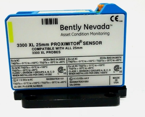 330850-50-05 Bently Nevada 3300 XL 25 MM เครื่องตรวจจับการสั่นสะเทือนใกล้ชิด