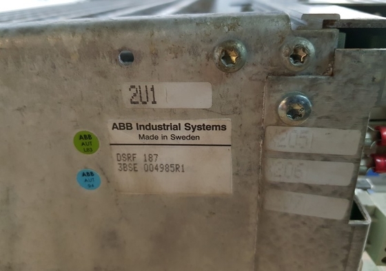 DSRF187 3BSE004985R1 ABB Advant OCS S100 ไฟล์การ์ดการ์ดผลิต