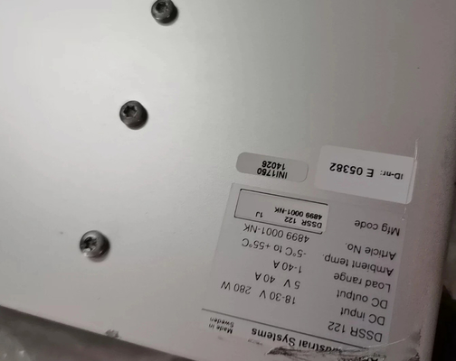 DSSR122 48990001-NK ABB หน่วยไฟฟ้า 24 VDC ระบบอัตโนมัติโมดูล PLC