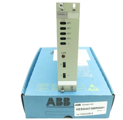 70AA02B-E HESG 447388 R1 ABB โมดูลควบคุมระบบ DCS โมดูลออกสัญญาณแรงดัน