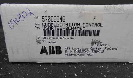 USART86-8CH+MEM 57088648 คณะกรรมการควบคุมการสื่อสาร ABB