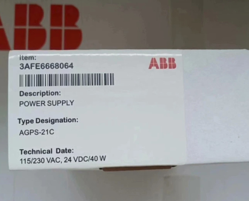 AGPS-21C 64668064 คณะกรรมการแหล่งจ่ายไฟ ABB