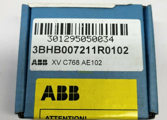 XVC767AE102 3BHB007209R0102 โมดูลไดรฟ์ความถี่ตัวแปร ABB